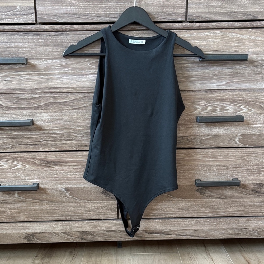 ReoRia Classic Black Bodysuit